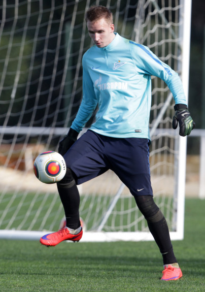 Тренировка «Зенита»-2 в Кадисе 25 января 2016 года