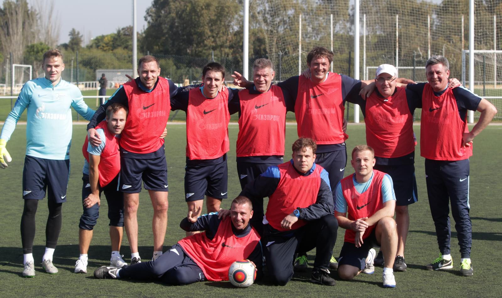 Фоторепортаж Егора Бабурина с матча тренерских составов «Зенита»-2 и «Зенита»-м на сборе в Кадисе