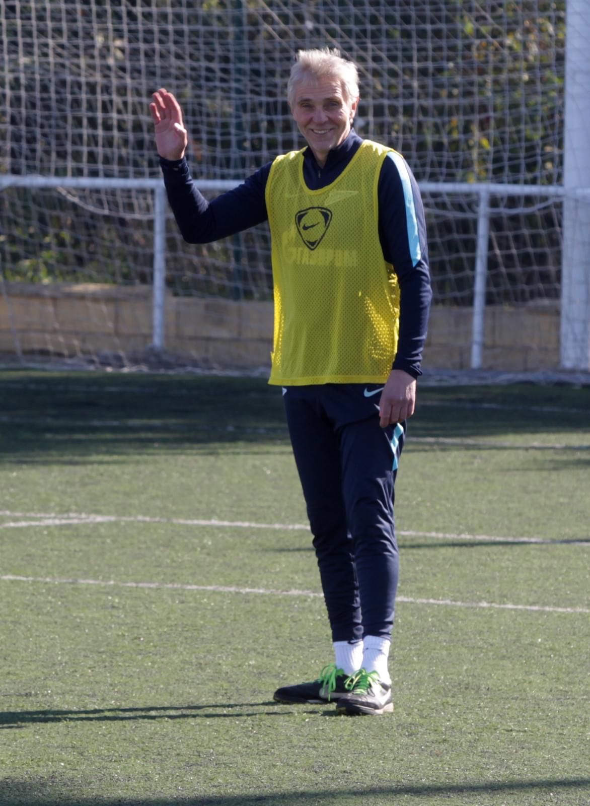 Фоторепортаж Егора Бабурина с матча тренерских составов «Зенита»-2 и «Зенита»-м на сборе в Кадисе