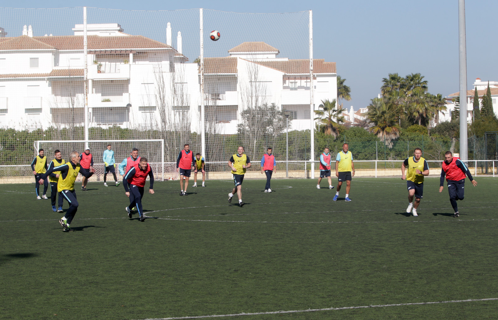 Фоторепортаж Егора Бабурина с матча тренерских составов «Зенита»-2 и «Зенита»-м на сборе в Кадисе