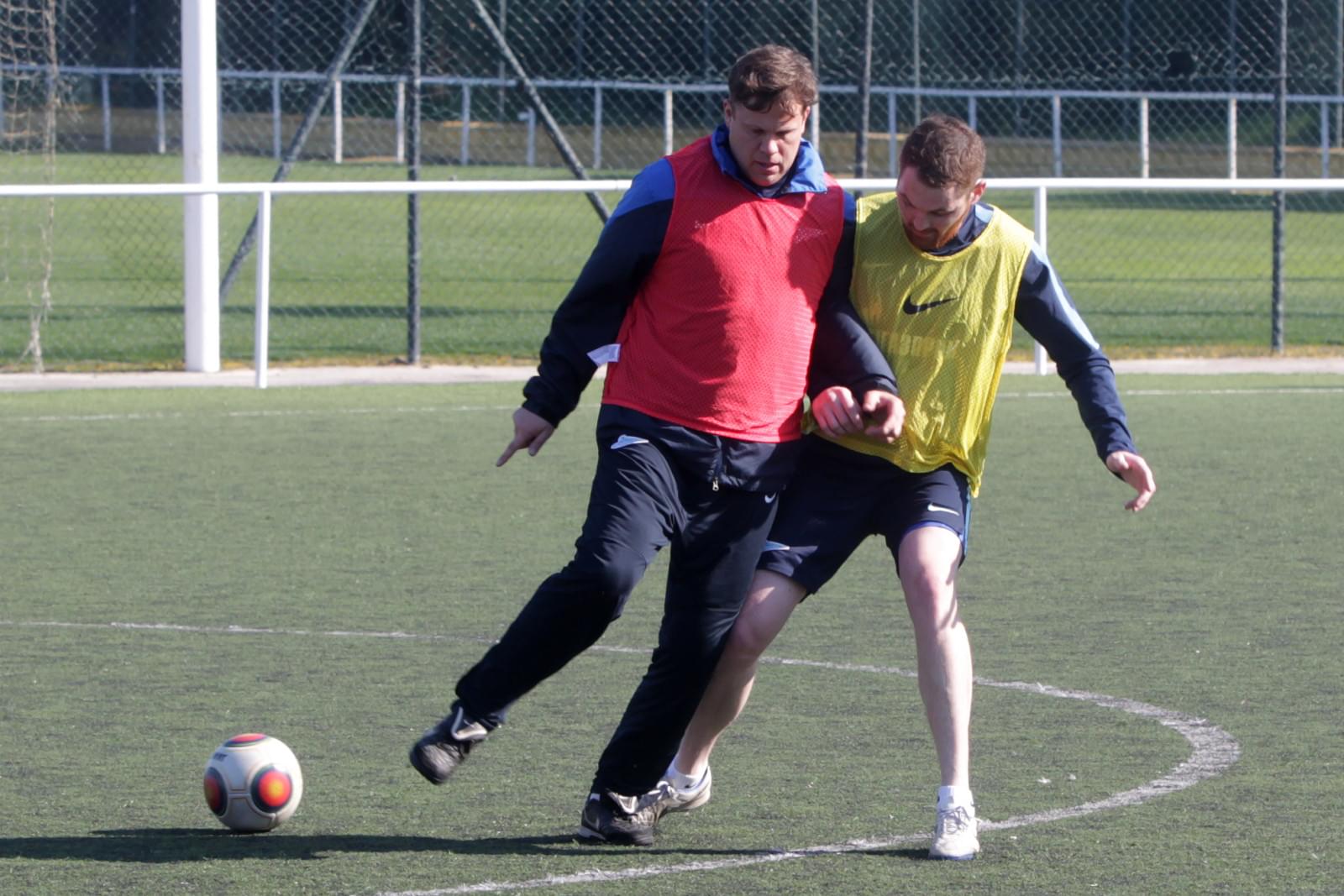 Фоторепортаж Егора Бабурина с матча тренерских составов «Зенита»-2 и «Зенита»-м на сборе в Кадисе