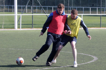 Фоторепортаж Егора Бабурина с матча тренерских составов «Зенита»-2 и «Зенита»-м на сборе в Кадисе