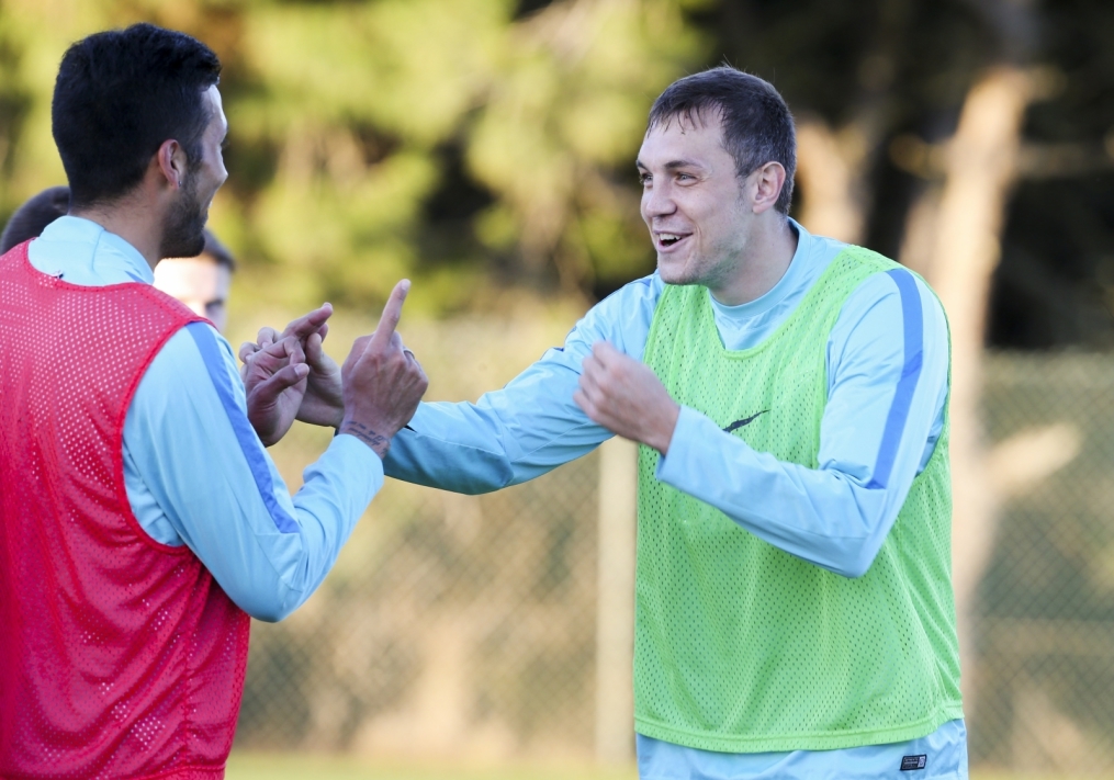 «Газпром»-тренировочный сбор в Фару: 31 января, вечерняя тренировка