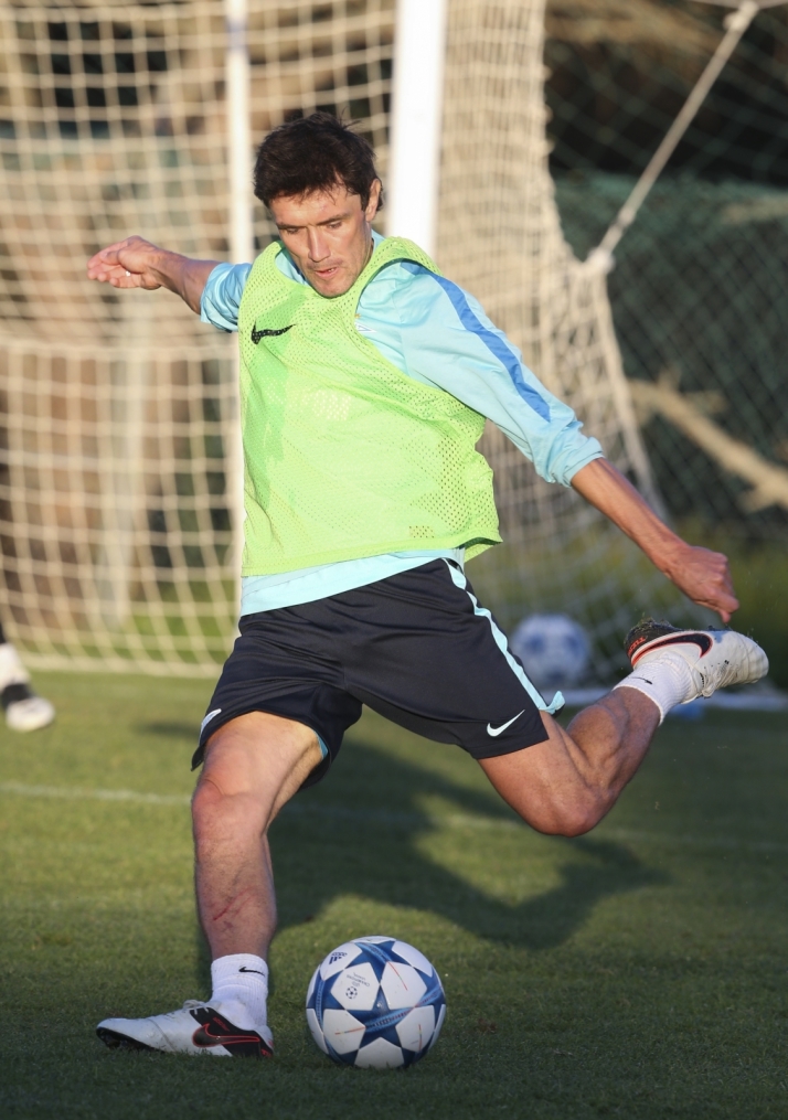 «Газпром»-тренировочный сбор в Фару: 31 января, вечерняя тренировка