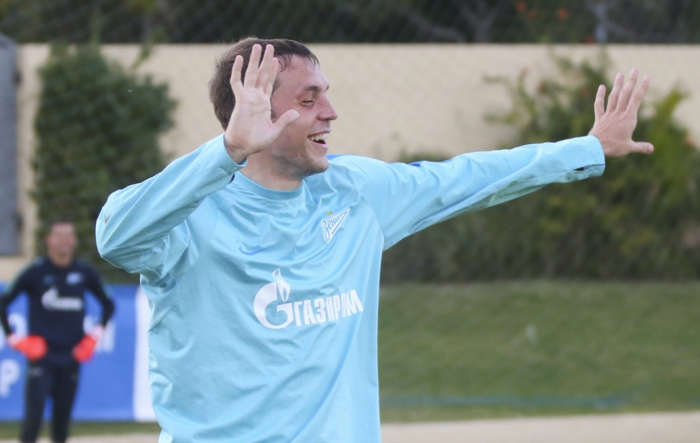 «Газпром»-тренировочный сбор в Фару: 31 января, вечерняя тренировка