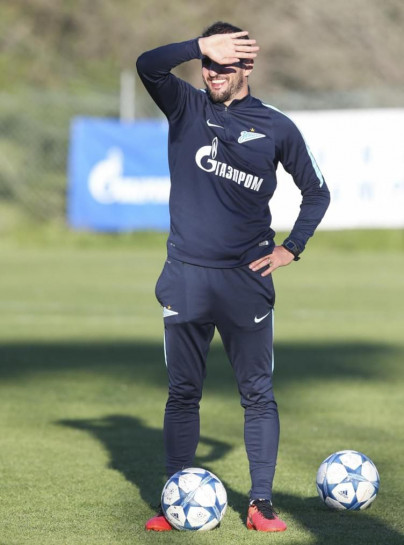 «Газпром»-тренировочный сбор в Фару: 31 января, вечерняя тренировка