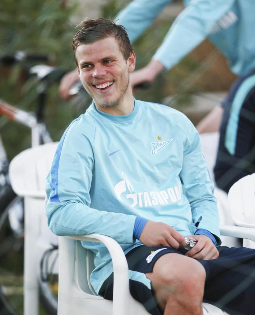 «Газпром»-тренировочный сбор в Фару: 31 января, вечерняя тренировка