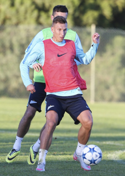 «Газпром»-тренировочный сбор в Фару: 31 января, вечерняя тренировка