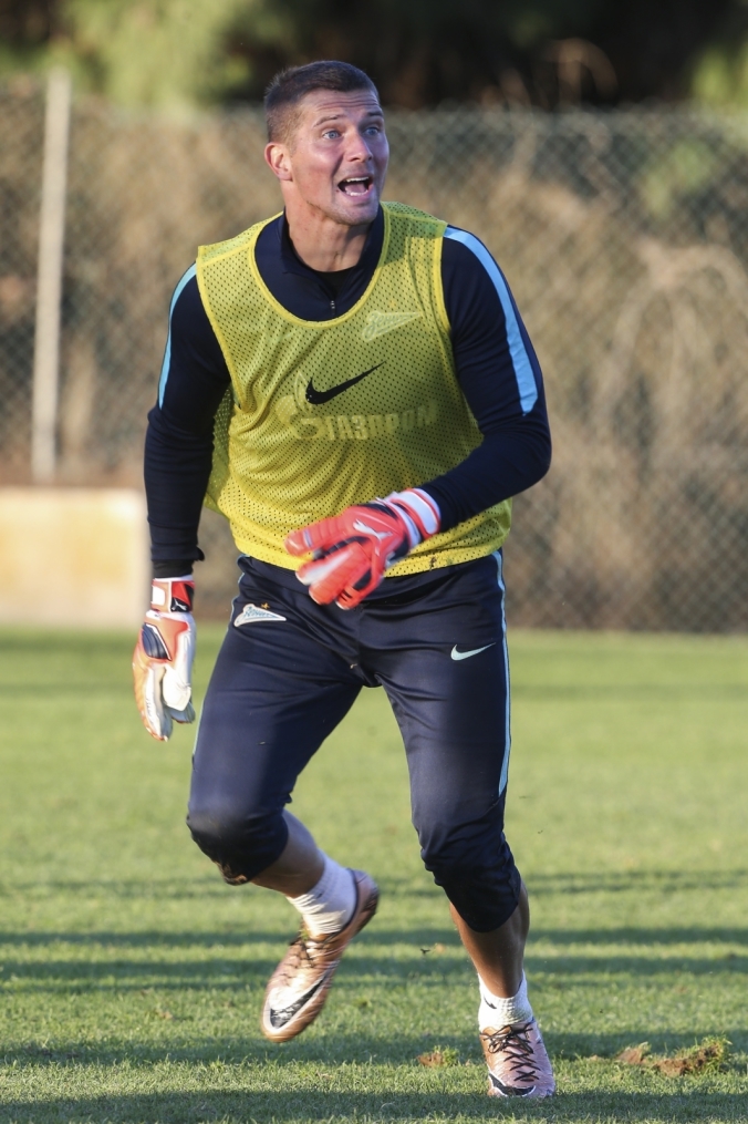 «Газпром»-тренировочный сбор в Фару: 31 января, вечерняя тренировка