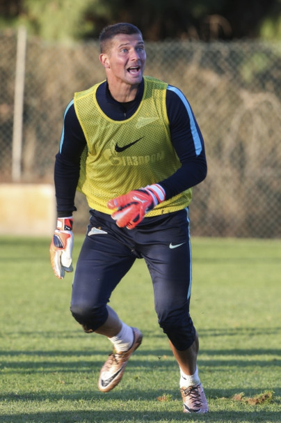 «Газпром»-тренировочный сбор в Фару: 31 января, вечерняя тренировка