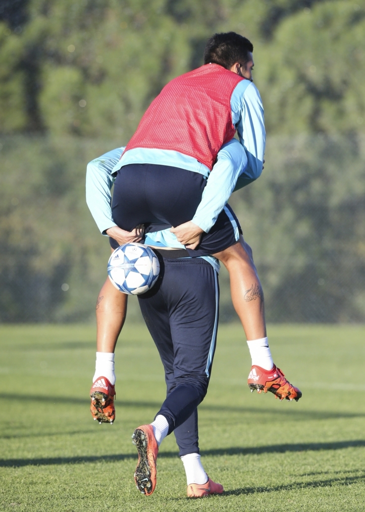 «Газпром»-тренировочный сбор в Фару: 31 января, вечерняя тренировка