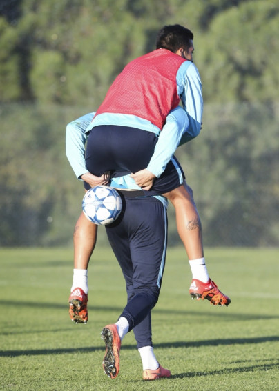 «Газпром»-тренировочный сбор в Фару: 31 января, вечерняя тренировка