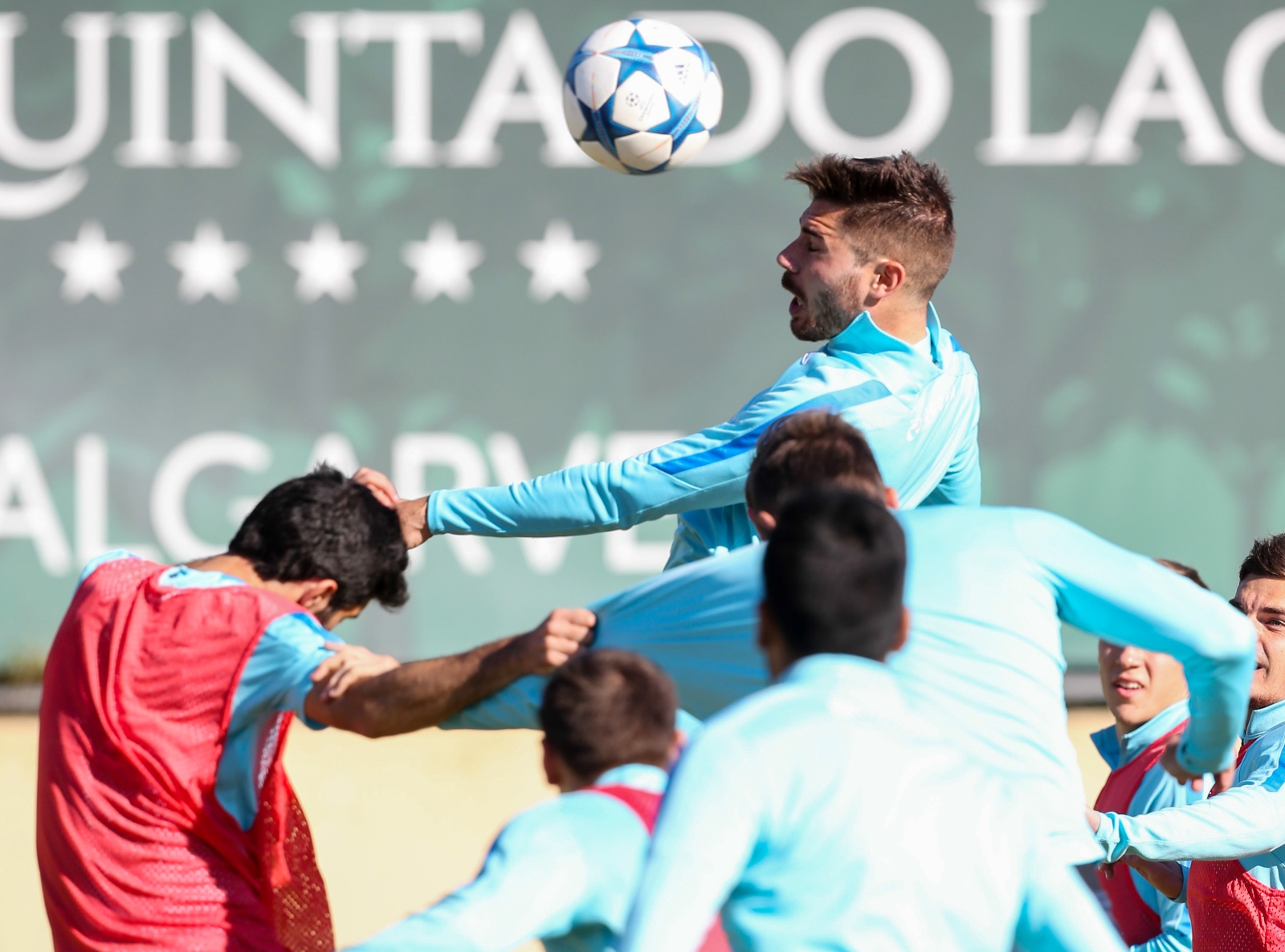 «Газпром»-тренировочные сборы в Фару: 1 февраля, утренняя тренировка