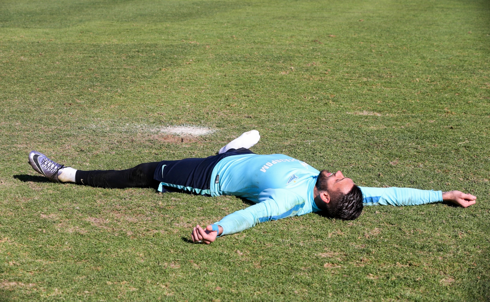 «Газпром»-тренировочные сборы в Фару: 1 февраля, утренняя тренировка