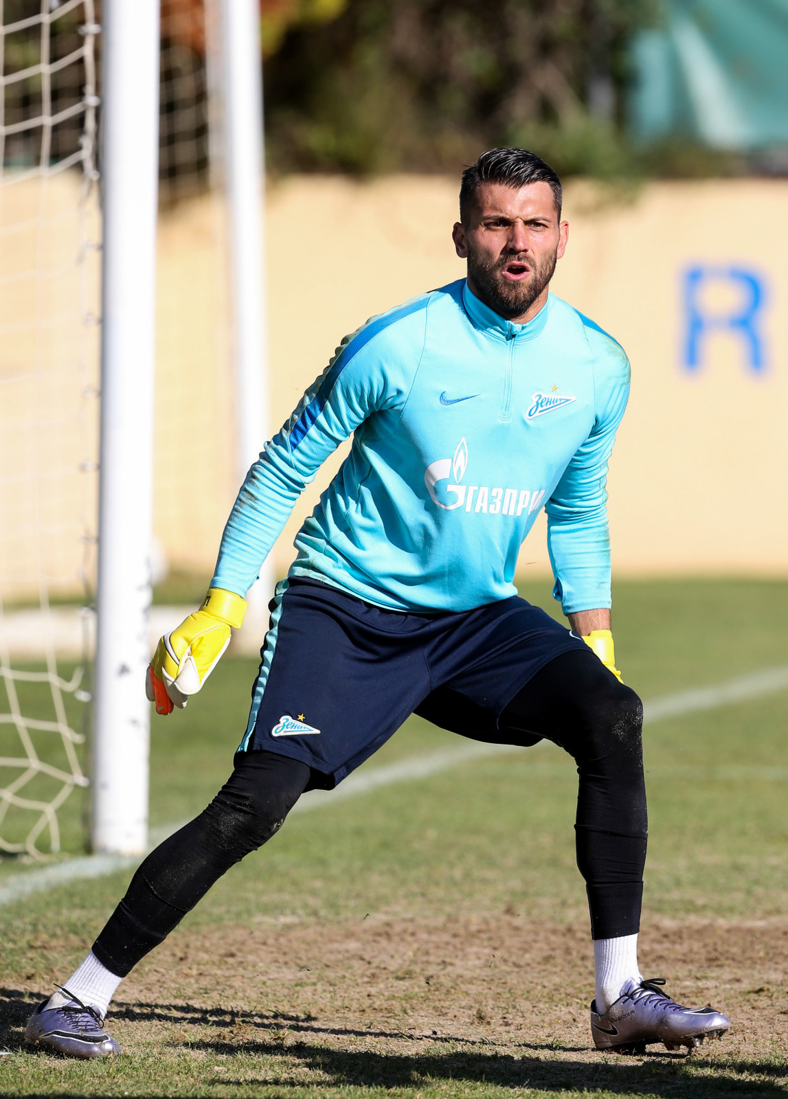 «Газпром»-тренировочные сборы в Фару: 1 февраля, утренняя тренировка