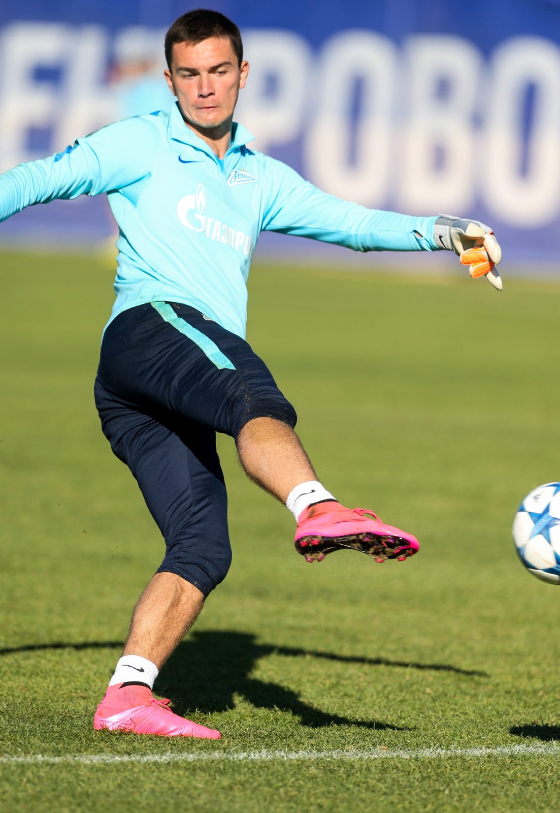 «Газпром»-тренировочные сборы в Фару: 1 февраля, утренняя тренировка