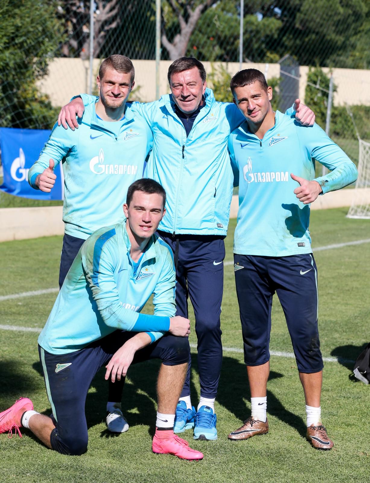 «Газпром»-тренировочные сборы в Фару: 1 февраля, утренняя тренировка