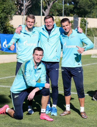 «Газпром»-тренировочные сборы в Фару: 1 февраля, утренняя тренировка