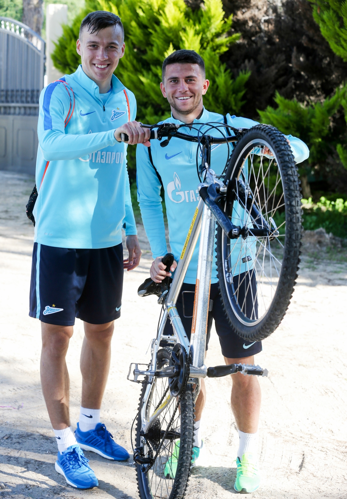 «Газпром»-тренировочные сборы в Фару: 1 февраля, утренняя тренировка