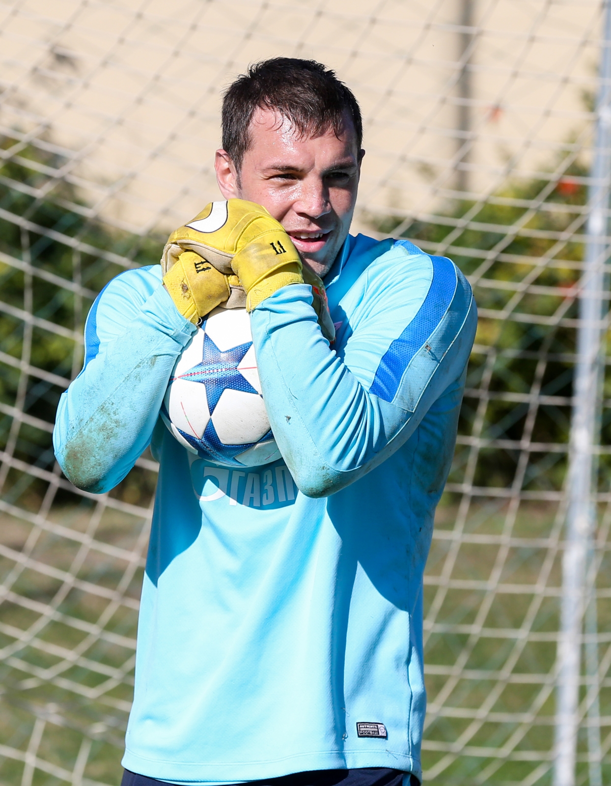 «Газпром»-тренировочные сборы в Фару: 1 февраля, утренняя тренировка