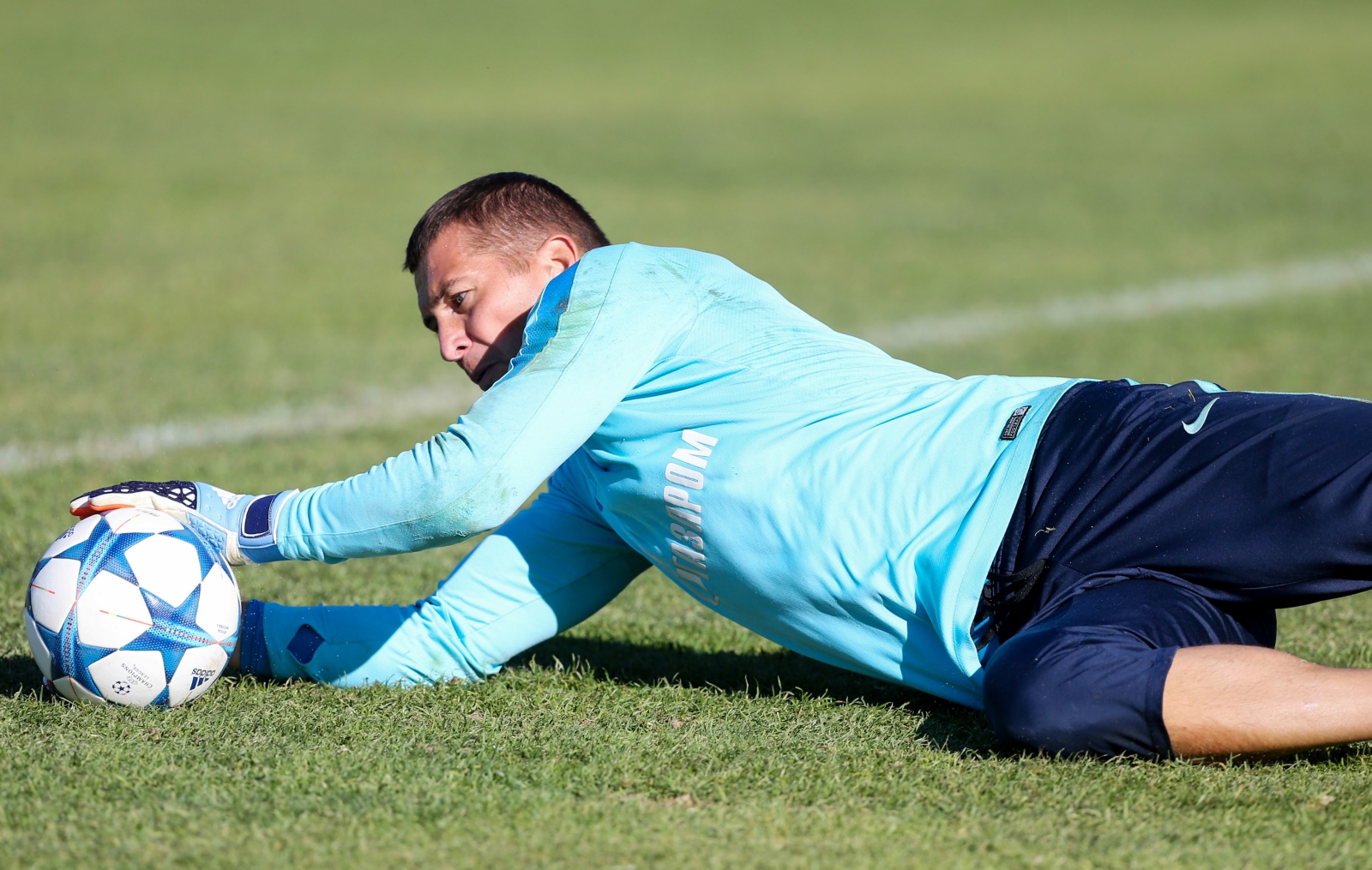 «Газпром»-тренировочные сборы в Фару: 1 февраля, утренняя тренировка