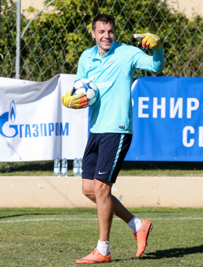 «Газпром»-тренировочные сборы в Фару: 1 февраля, утренняя тренировка