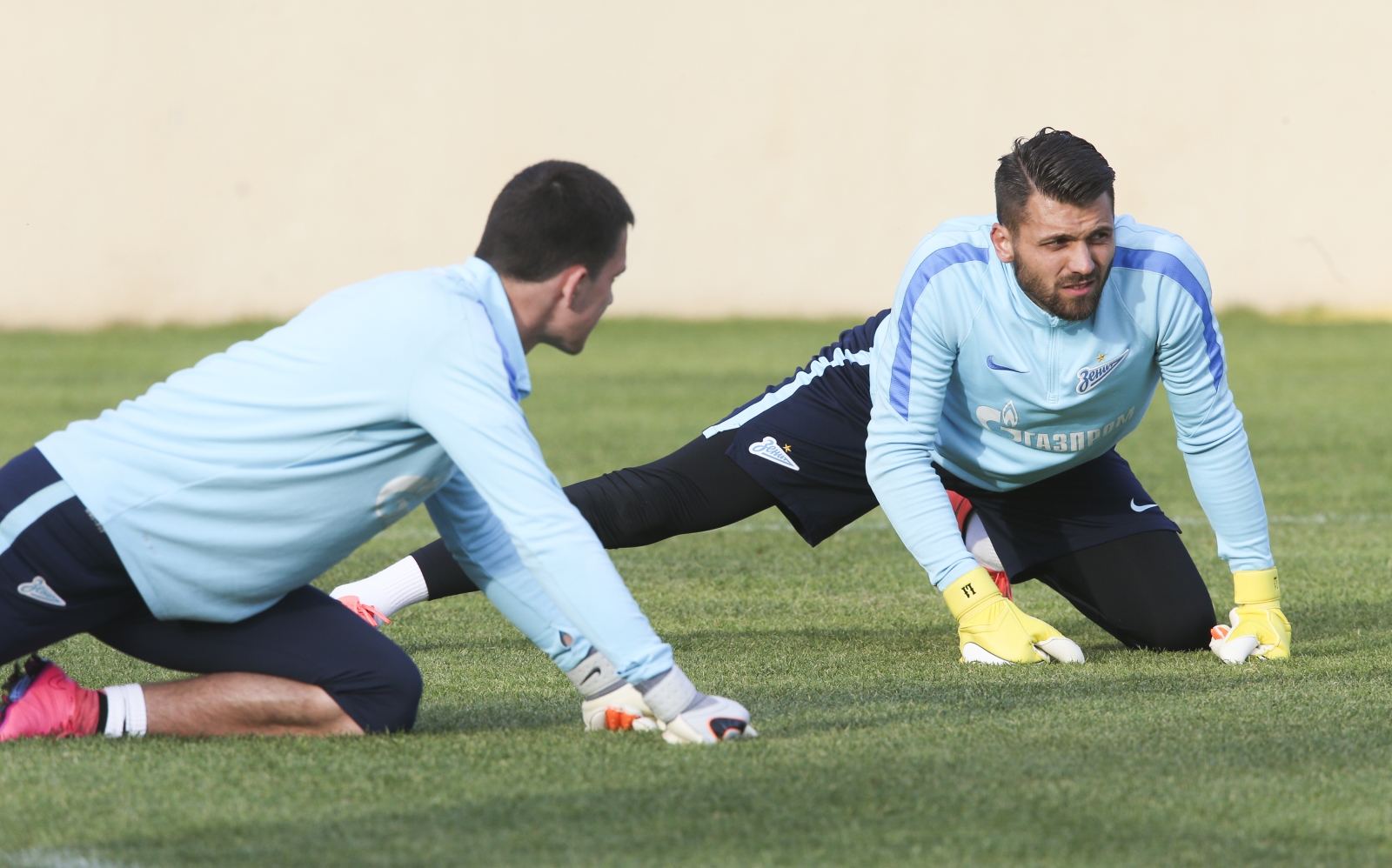 «Газпром»-тренировочные сборы в Фару: 3 февраля, вечерняя тренировка