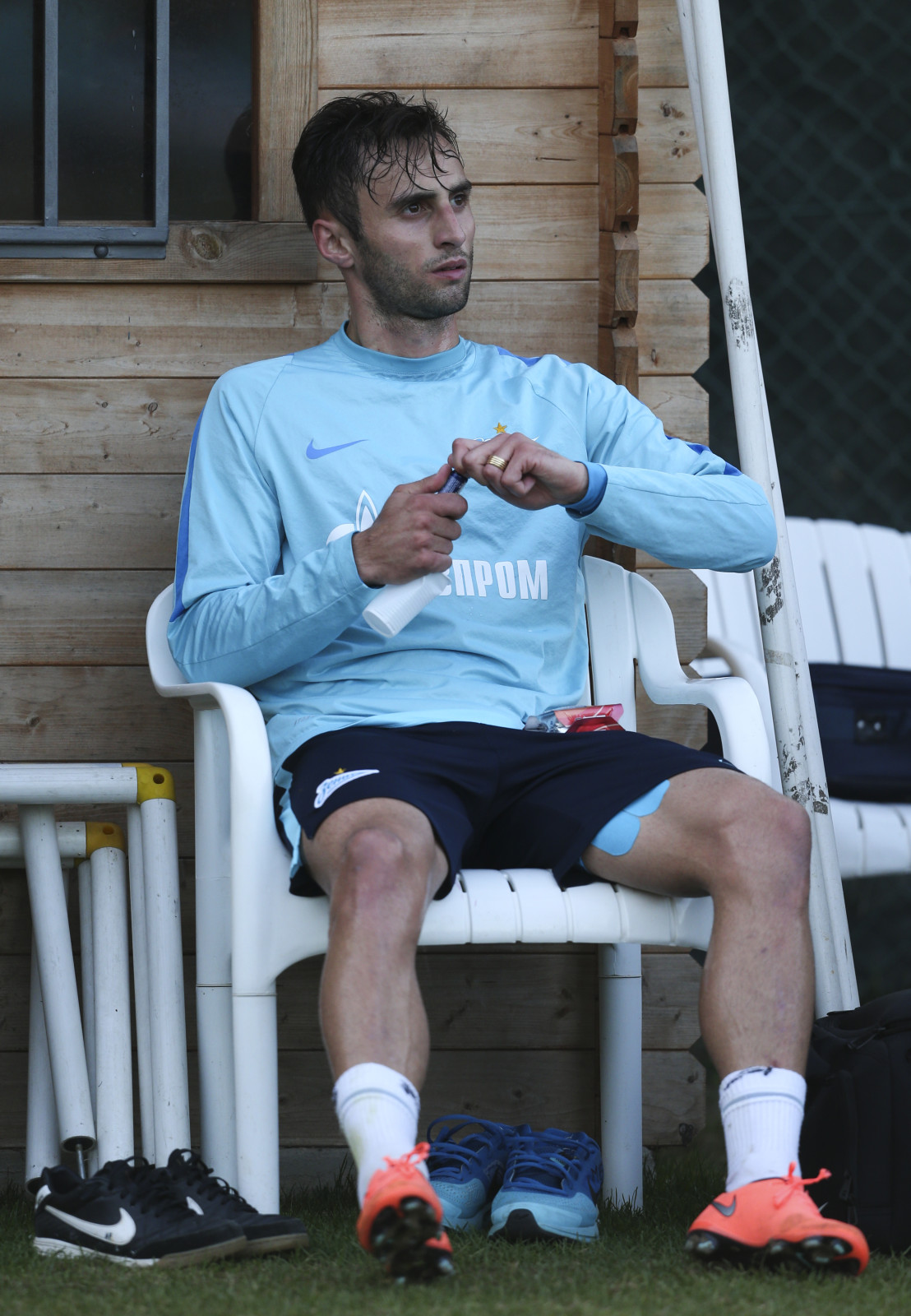 «Газпром»-тренировочные сборы в Фару: 3 февраля, вечерняя тренировка