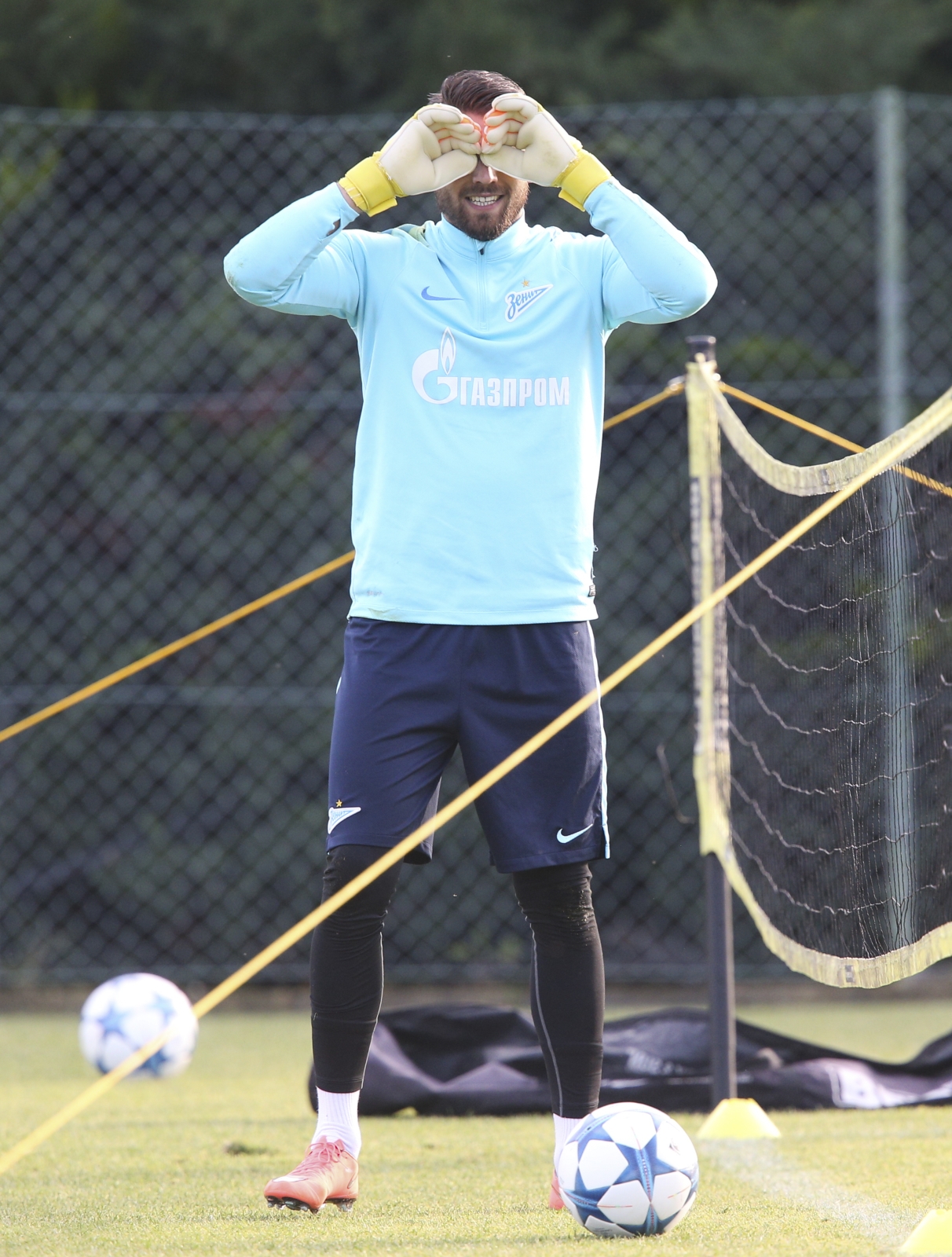 «Газпром»-тренировочные сборы в Фару: 3 февраля, вечерняя тренировка