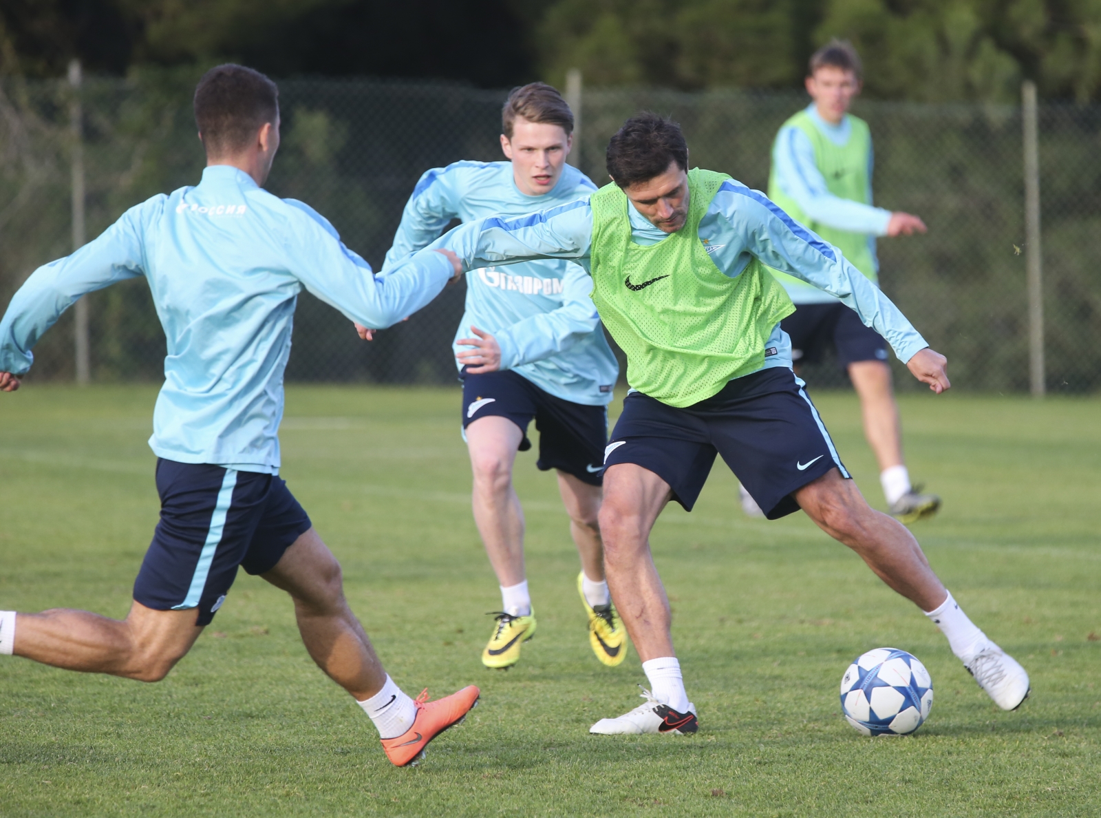 «Газпром»-тренировочные сборы в Фару: 3 февраля, вечерняя тренировка