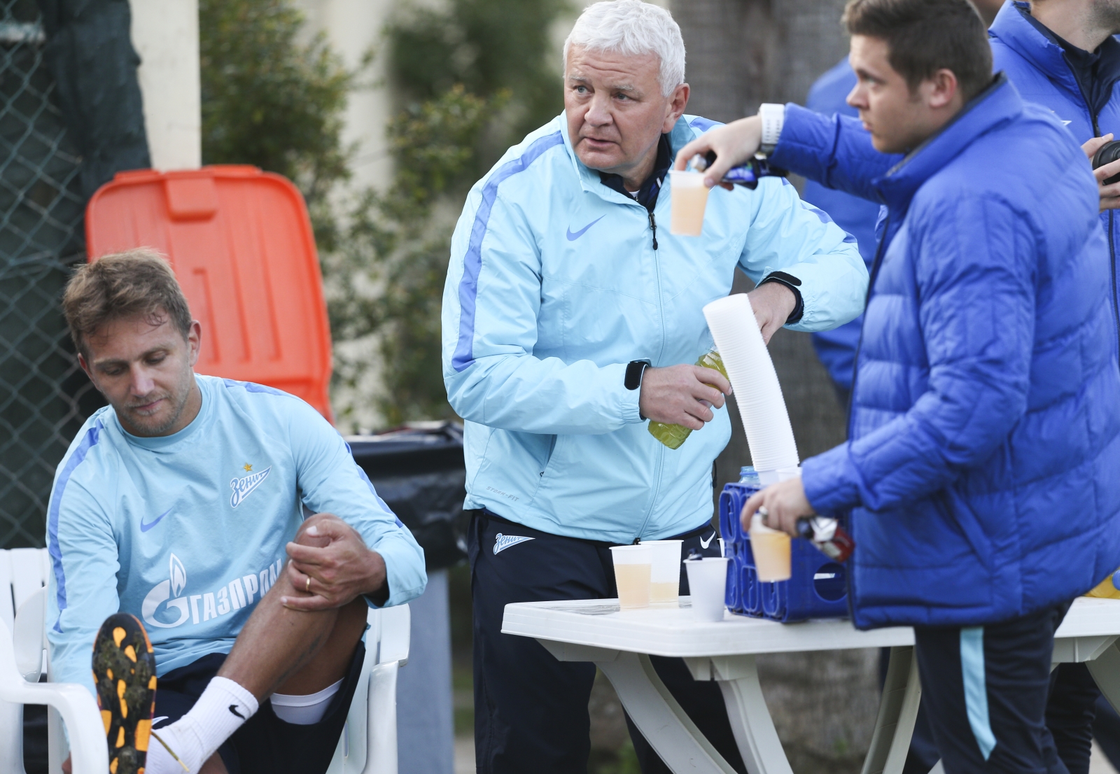 «Газпром»-тренировочные сборы в Фару: 3 февраля, вечерняя тренировка