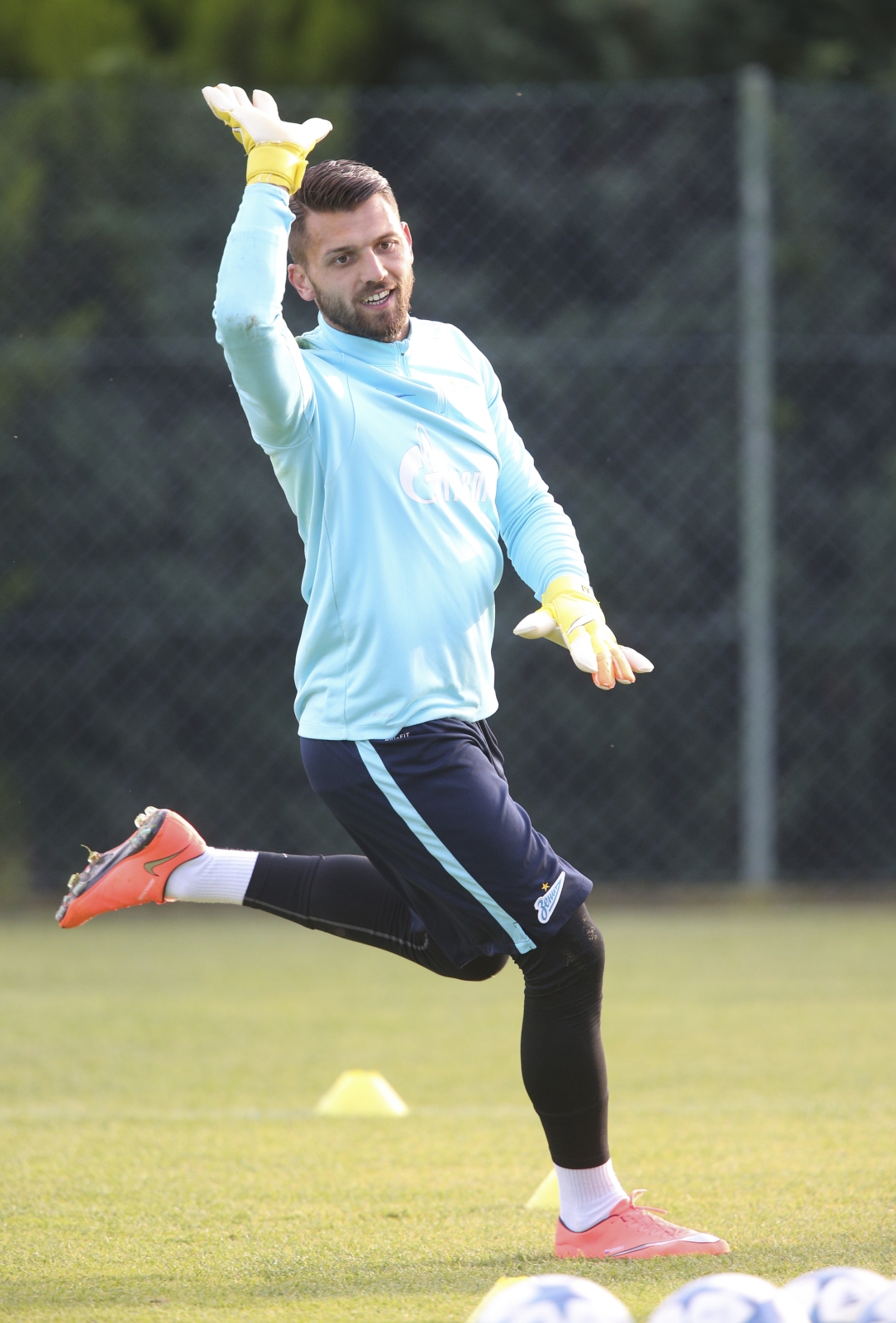 «Газпром»-тренировочные сборы в Фару: 3 февраля, вечерняя тренировка