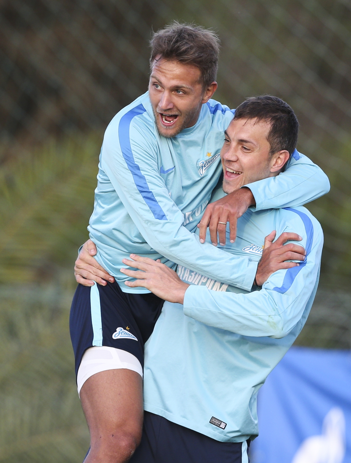 «Газпром»-тренировочные сборы в Фару: 3 февраля, вечерняя тренировка