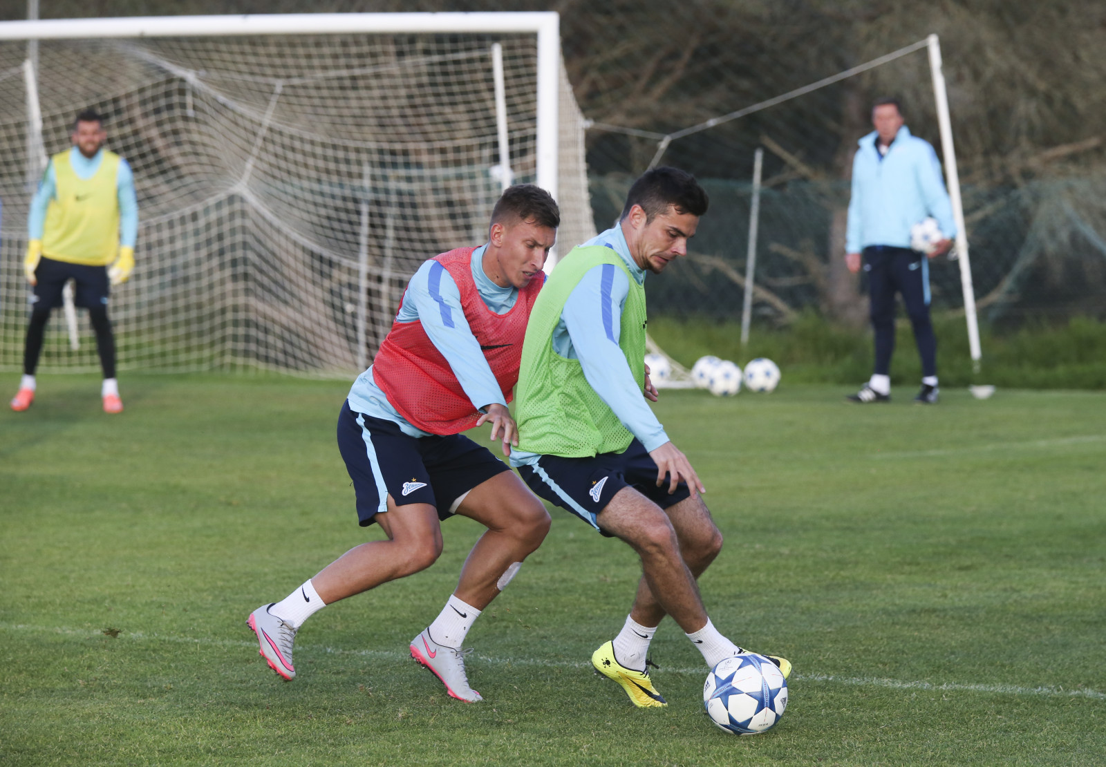 «Газпром»-тренировочные сборы в Фару: 3 февраля, вечерняя тренировка