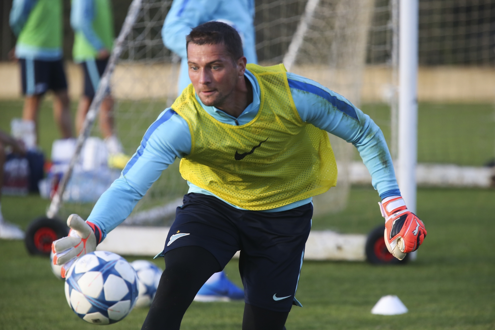 «Газпром»-тренировочные сборы в Фару: 3 февраля, вечерняя тренировка