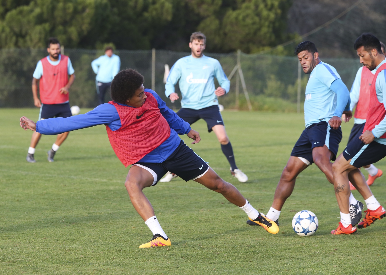 «Газпром»-тренировочные сборы в Фару: 3 февраля, вечерняя тренировка