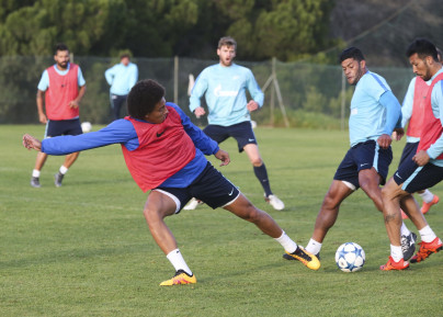 «Газпром»-тренировочные сборы в Фару: 3 февраля, вечерняя тренировка