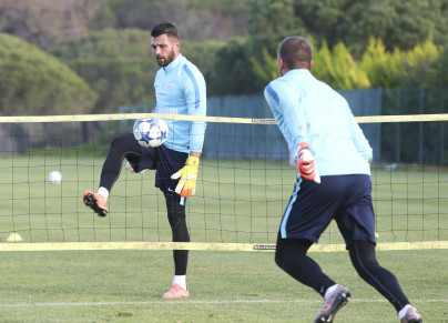 «Газпром»-тренировочные сборы в Фару: 3 февраля, вечерняя тренировка
