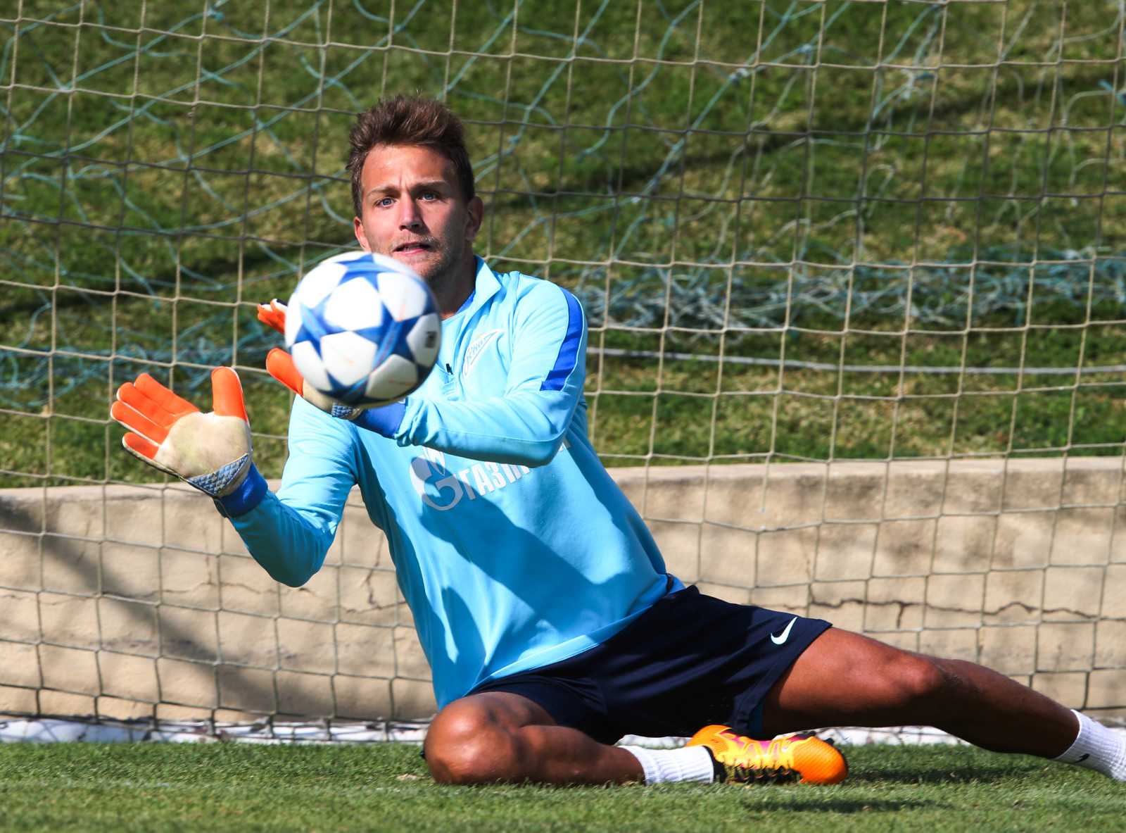 «Газпром»-тренировочный сбор в Фару: 4 февраля, утренняя тренировка