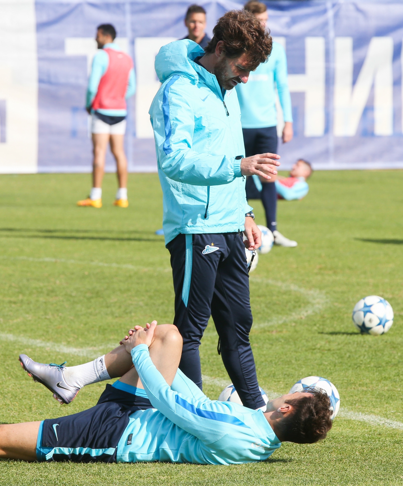 «Газпром»-тренировочный сбор в Фару: 4 февраля, утренняя тренировка