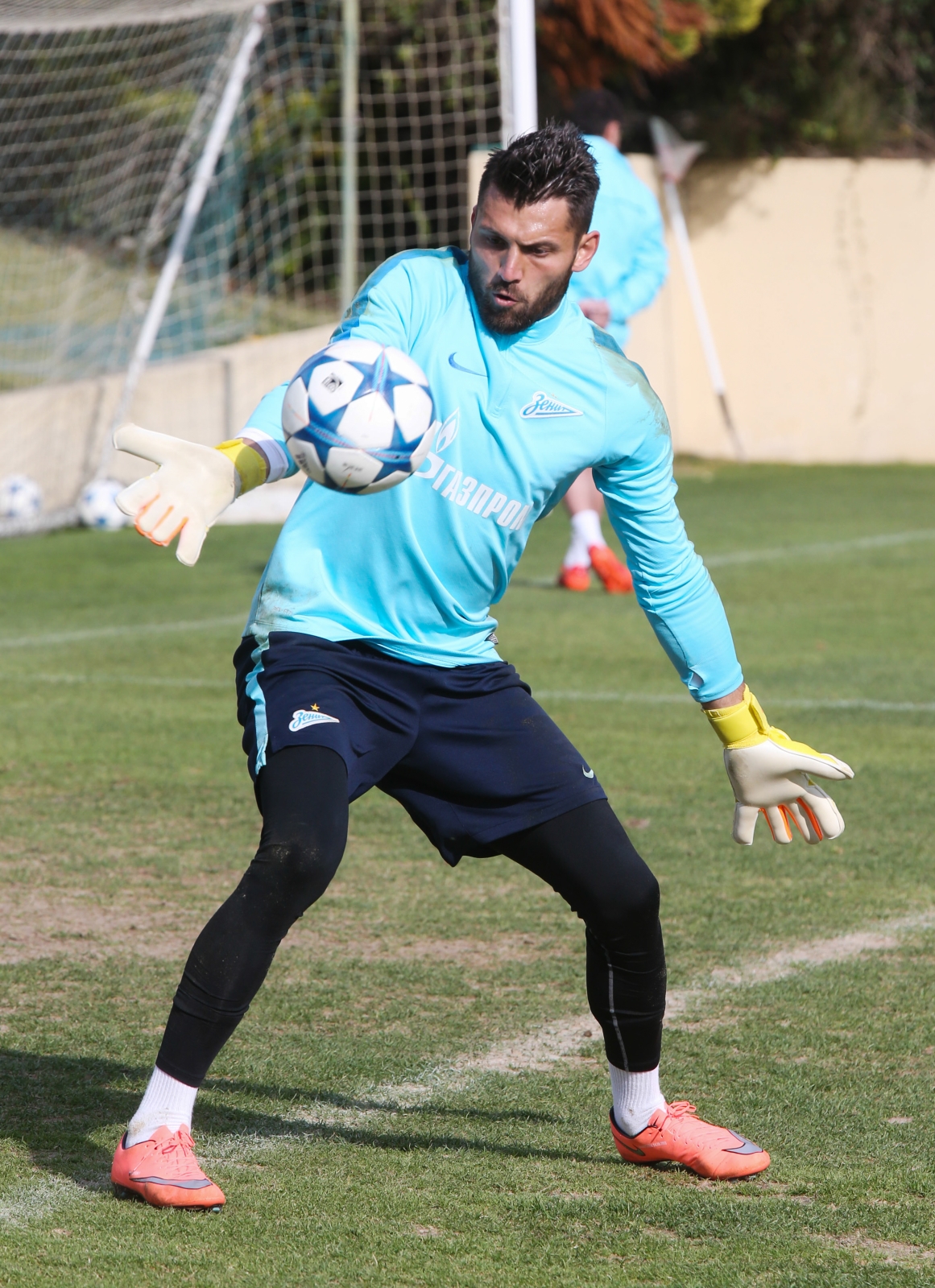 «Газпром»-тренировочный сбор в Фару: 4 февраля, утренняя тренировка