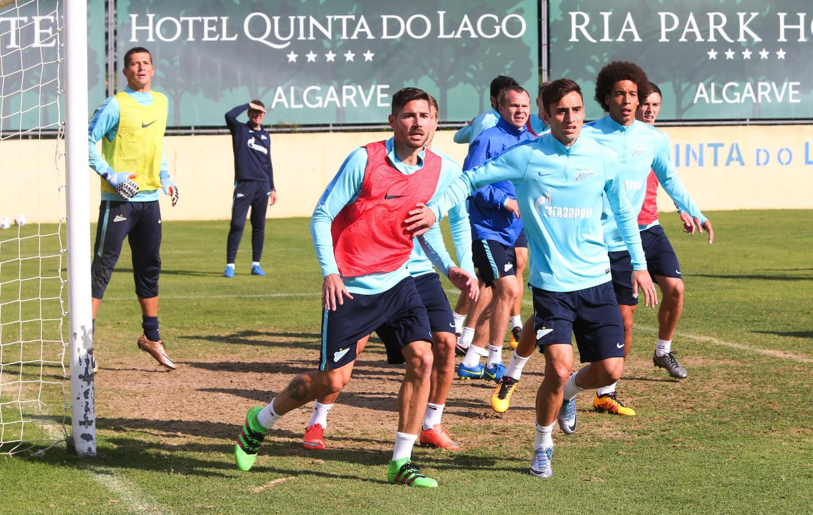 «Газпром»-тренировочный сбор в Фару: 4 февраля, утренняя тренировка