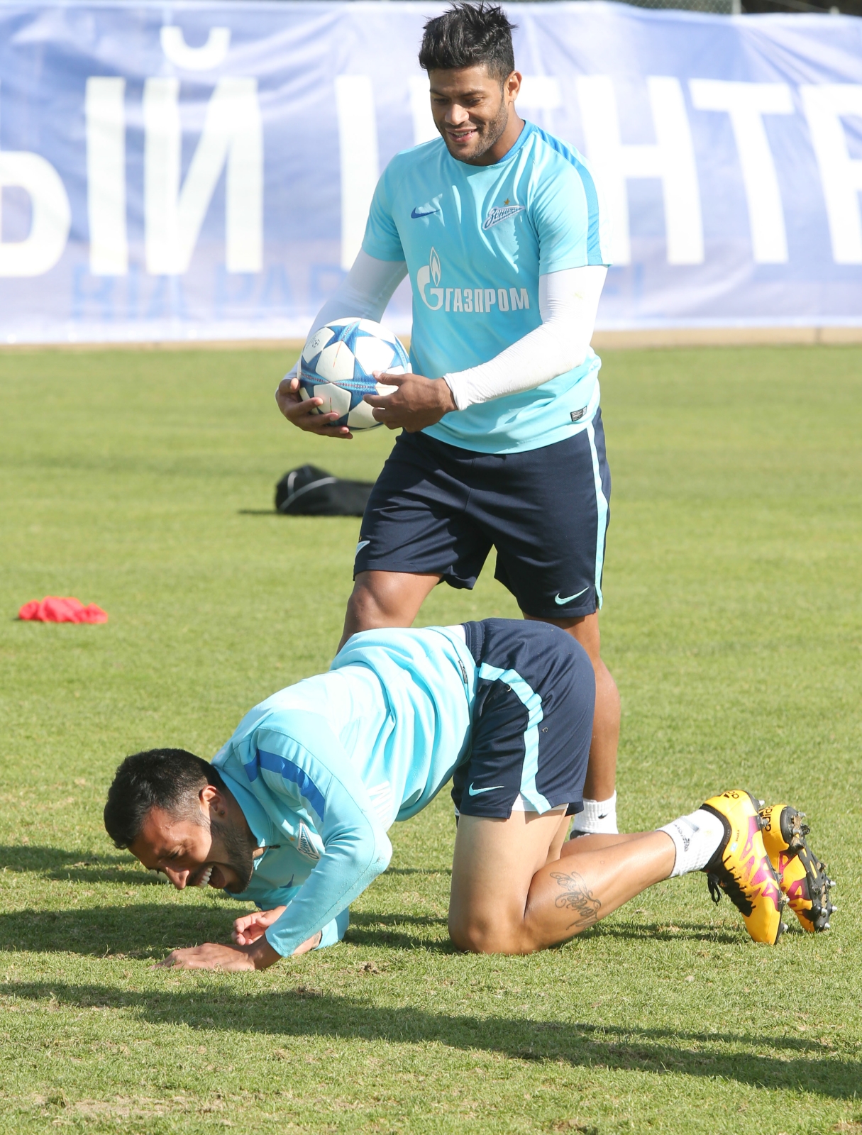 «Газпром»-тренировочный сбор в Фару: 4 февраля, утренняя тренировка