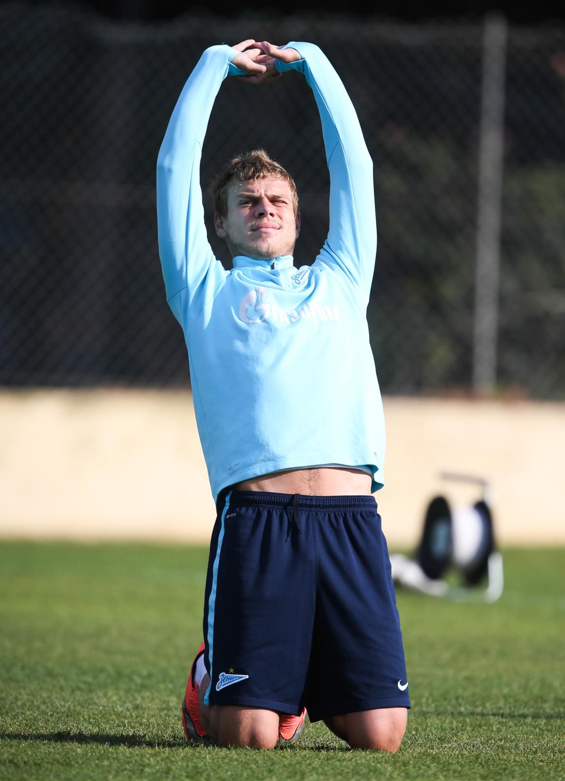 «Газпром»-тренировочный сбор в Фару: 4 февраля, утренняя тренировка