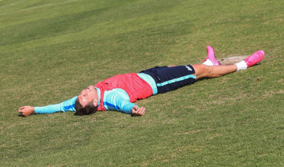 «Газпром»-тренировочный сбор в Фару: 4 февраля, утренняя тренировка