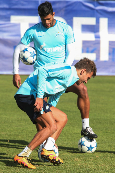 «Газпром»-тренировочный сбор в Фару: 4 февраля, утренняя тренировка