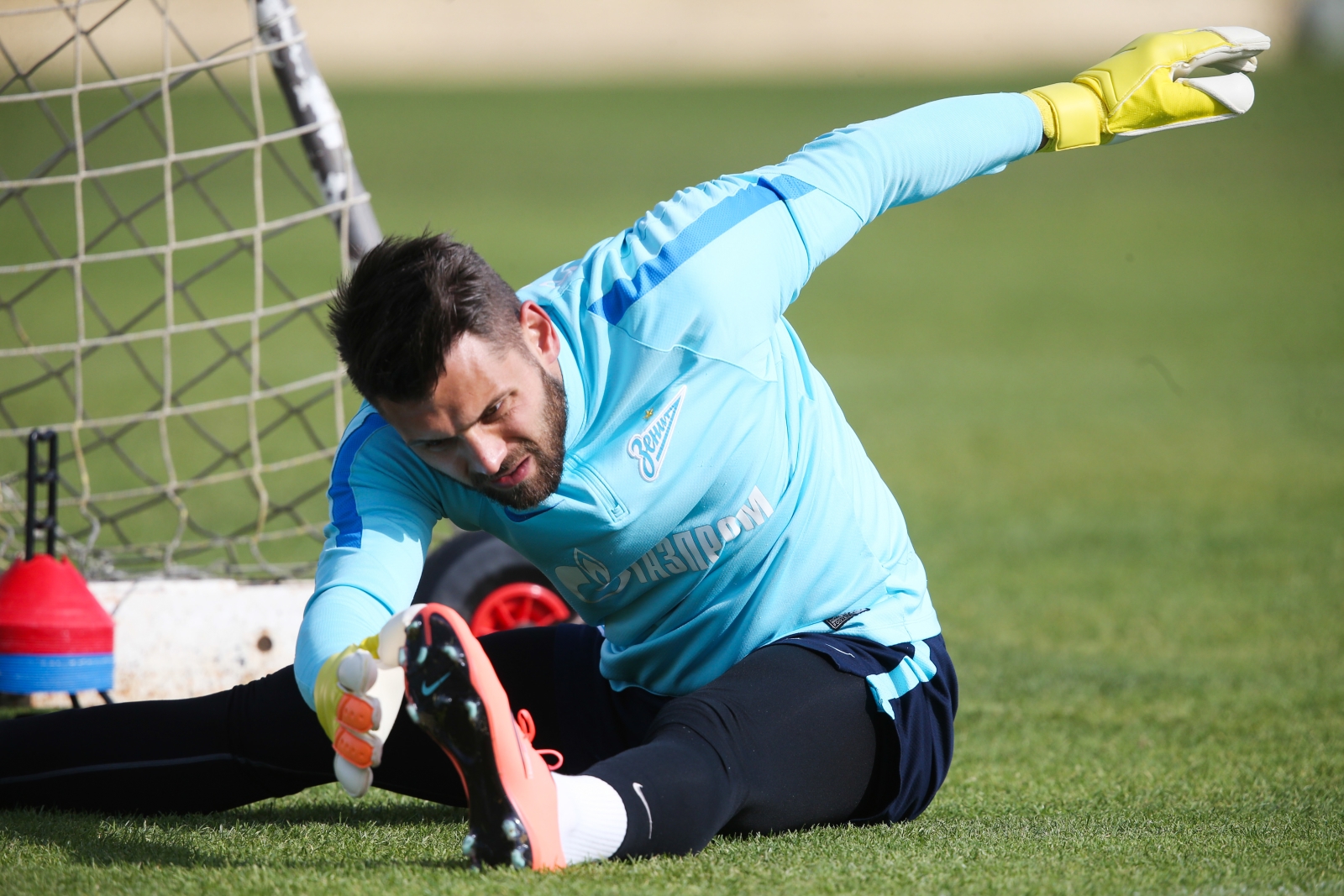 «Газпром»-тренировочный сбор в Фару: 5 февраля, утренняя тренировка