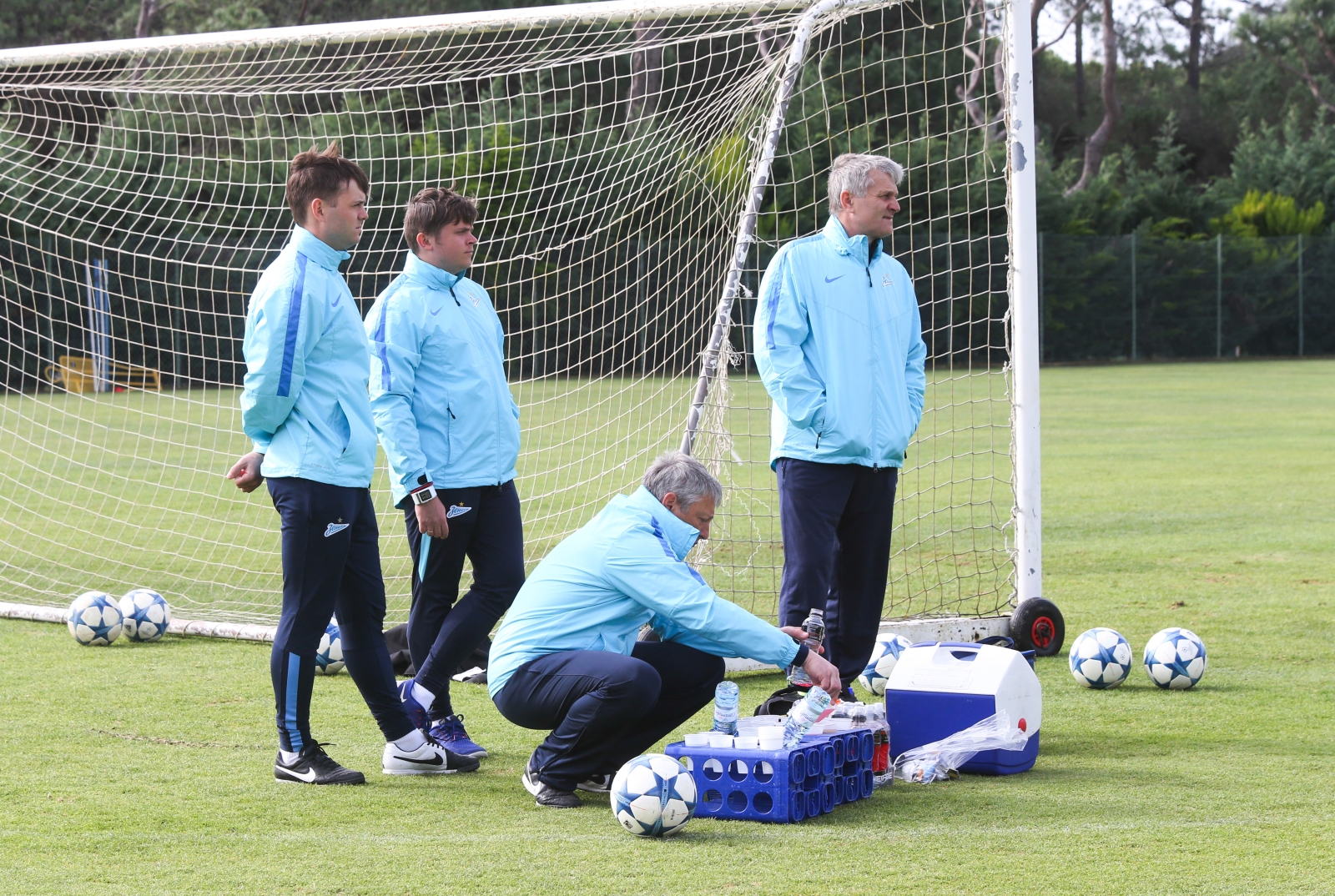 «Газпром»-тренировочный сбор в Фару: 5 февраля, утренняя тренировка