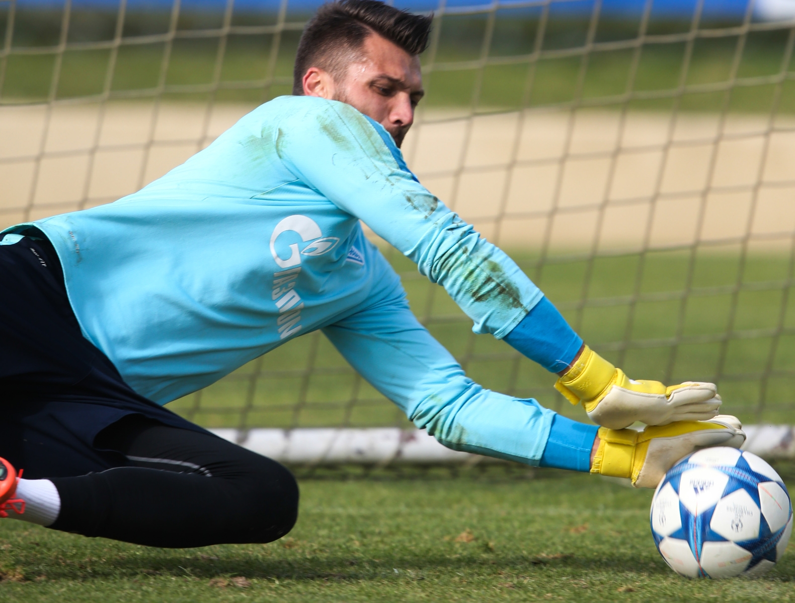 «Газпром»-тренировочный сбор в Фару: 5 февраля, утренняя тренировка