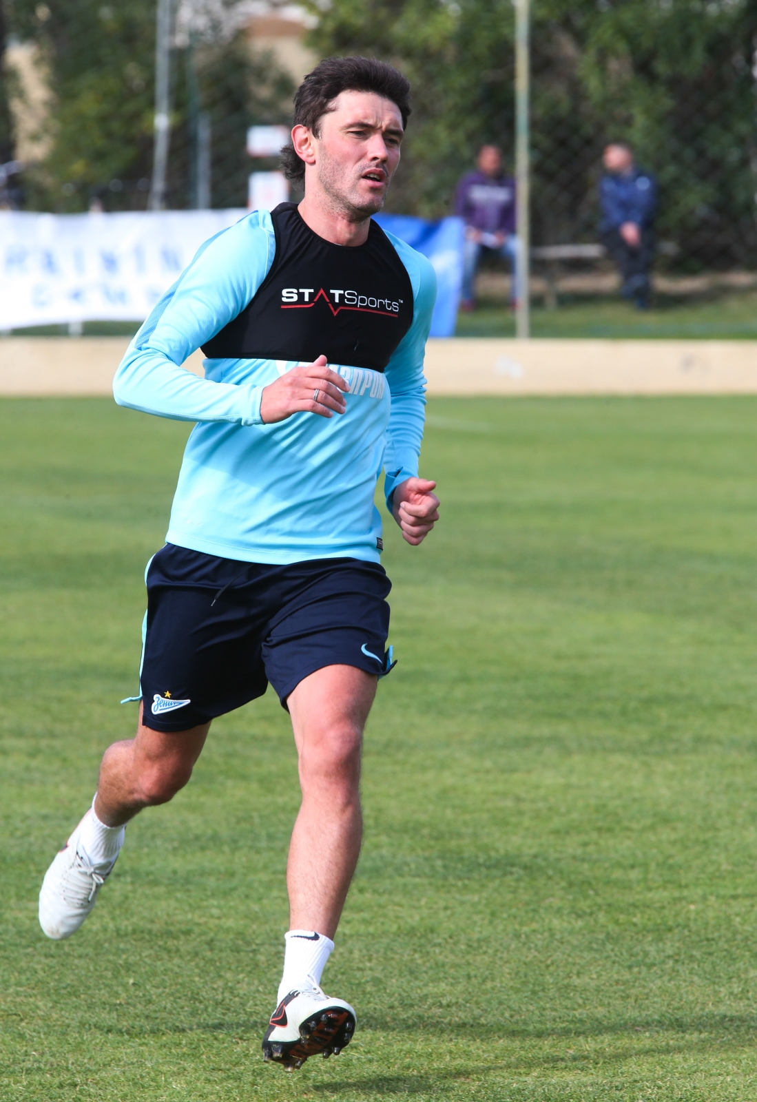 «Газпром»-тренировочный сбор в Фару: 5 февраля, утренняя тренировка